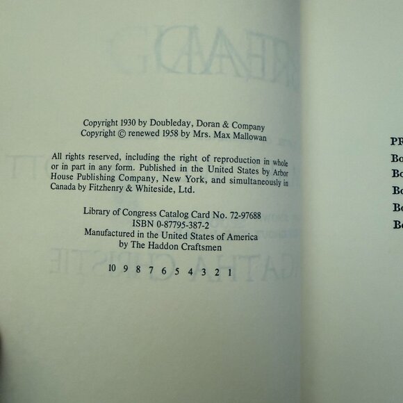 Giants Bread By Agatha Christie Mary Westmacott - Picture 5 of 5